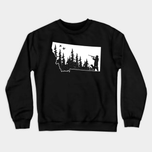 Montana Duck Hunting Gifts Crewneck Sweatshirt